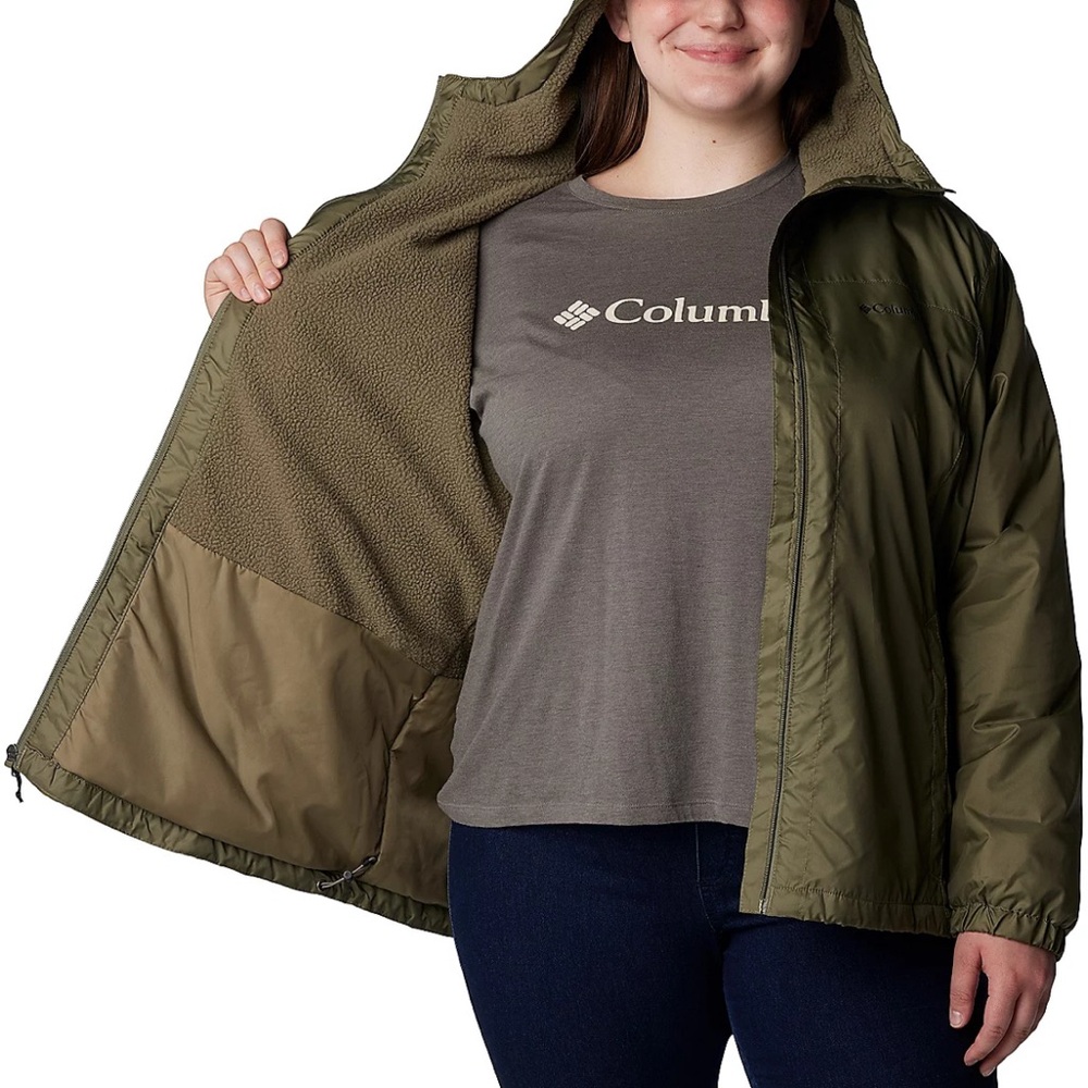 COLUMBIA PLUS SIZE Switchback Sherpa Lined Jacket - Picture 4 of 6